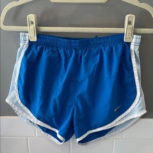 Nike Tempo Blue and White Sports Shorts